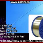 FIBRA OPTICA LA METRAJ TAVAN CER INSTELAT