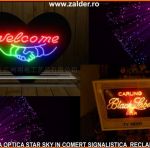 Starry sky ceilings in comercial places