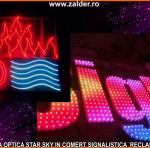 Starry sky ceilings in comercial places