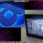 Starry sky ceilings in comercial places
