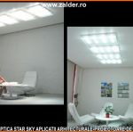 tavan cer instelat aplicatii arhitectura